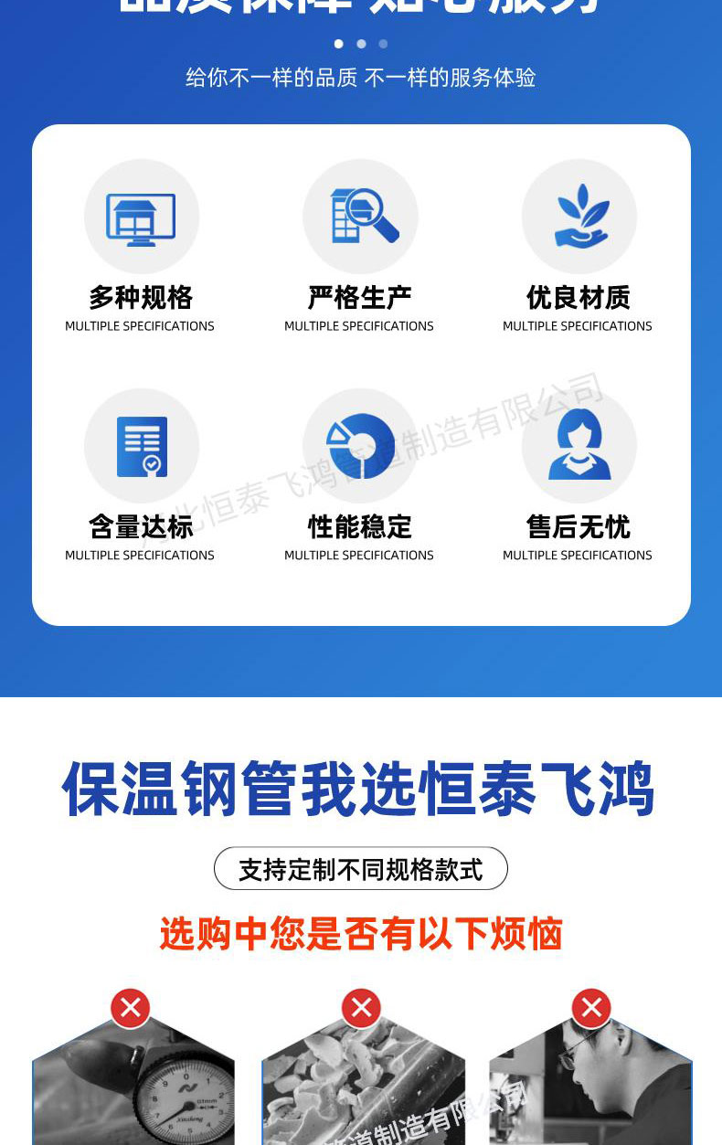 聚氨酯预制直埋保温管(图2)