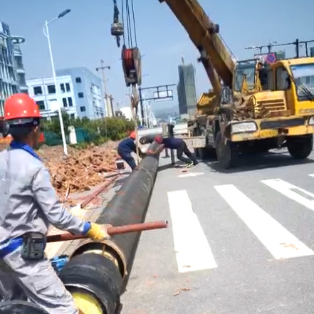 钢套钢蒸汽保温钢管(图1)